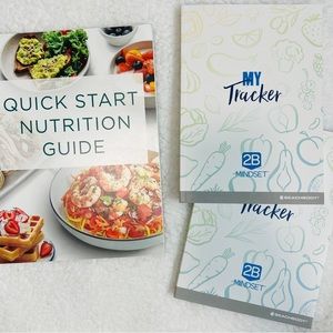 2B Mindset by Beachbody Bodi Trackers & recipe book